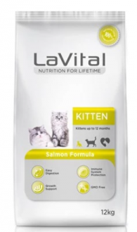 LaVital Somonlu Yavru 12 kg Kedi Maması kullananlar yorumlar